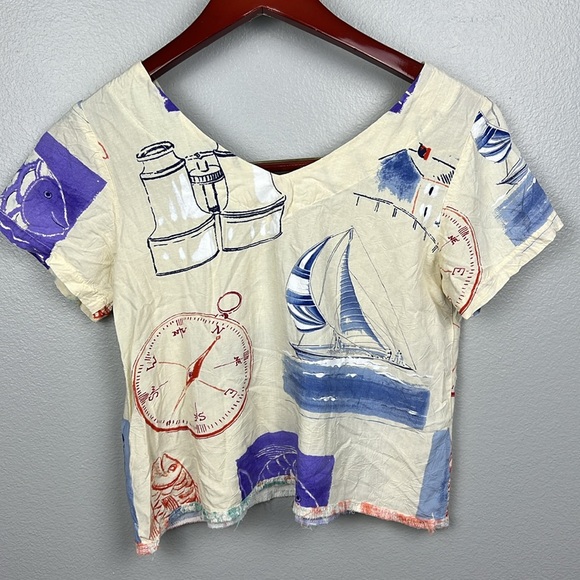 Vintage Jams World "Costal" blouse - size XS - Picture 4 of 6